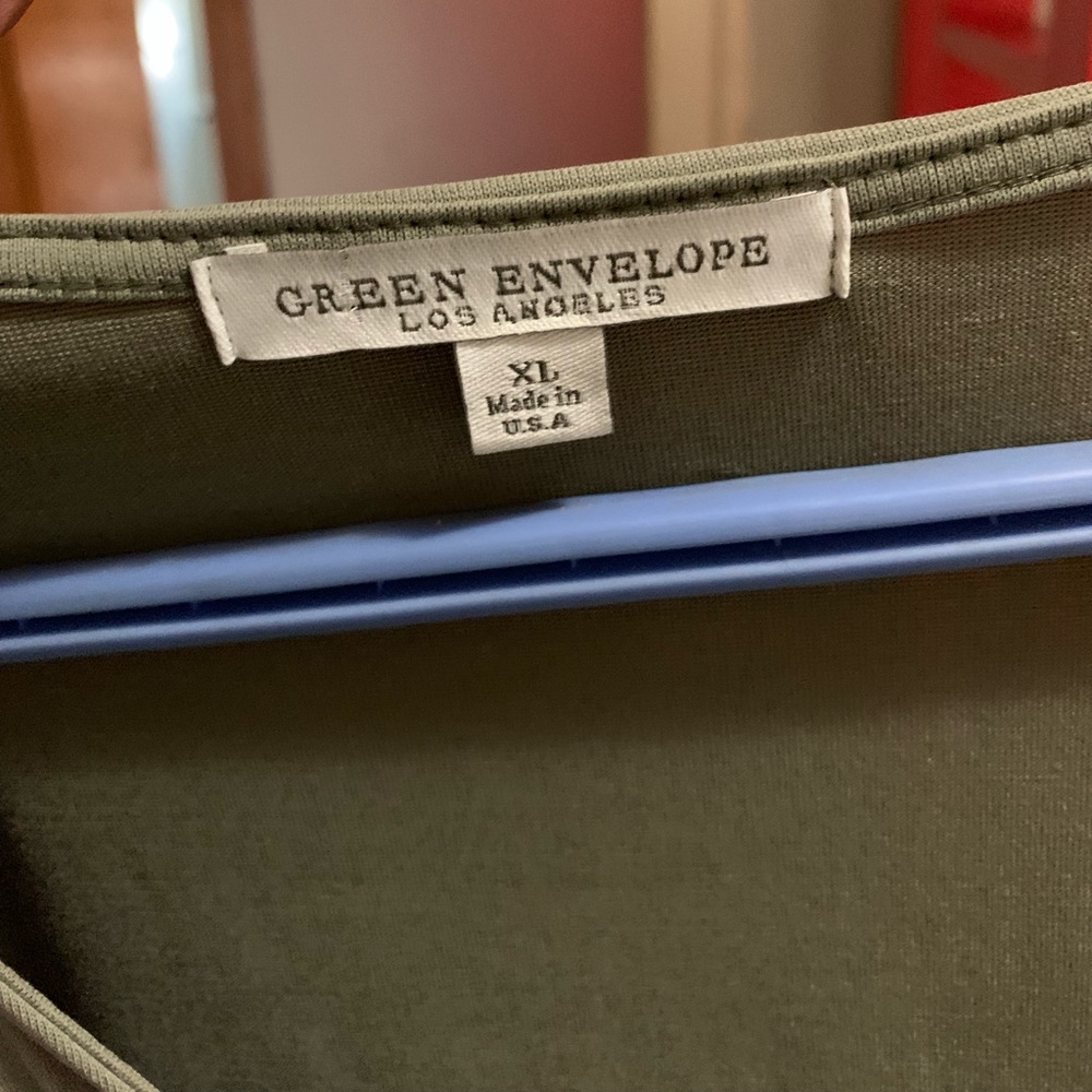 Green shirt